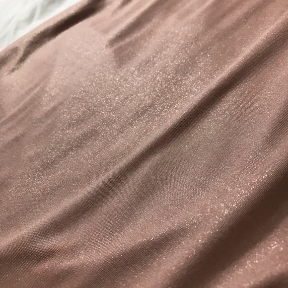 Pink Mini Dress w/ Shimmer - Picture 2 of 4